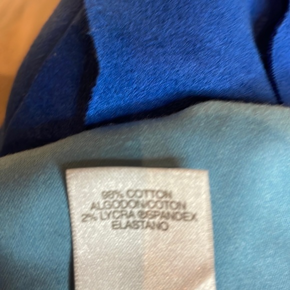 LIZ CLAIBORNE COTTON BLAZER/JACKET | LIGHT BLUE | Size 16 - Picture 7 of 7